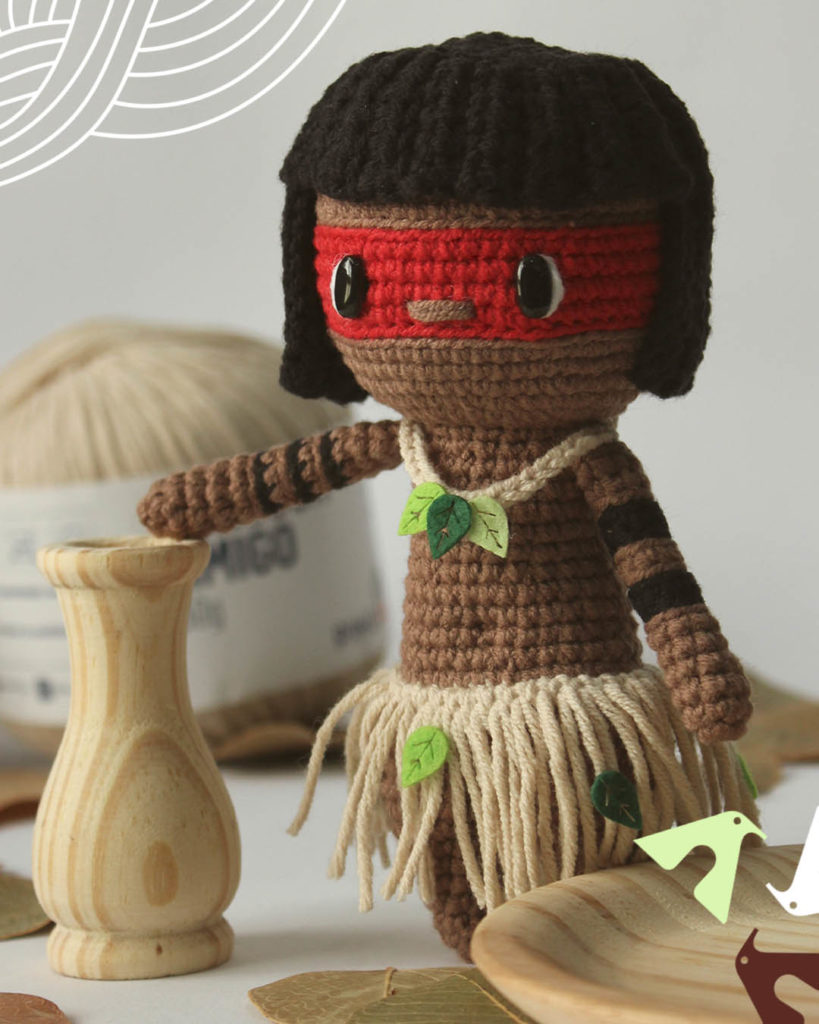 Moana Amigurumi Receita Completa