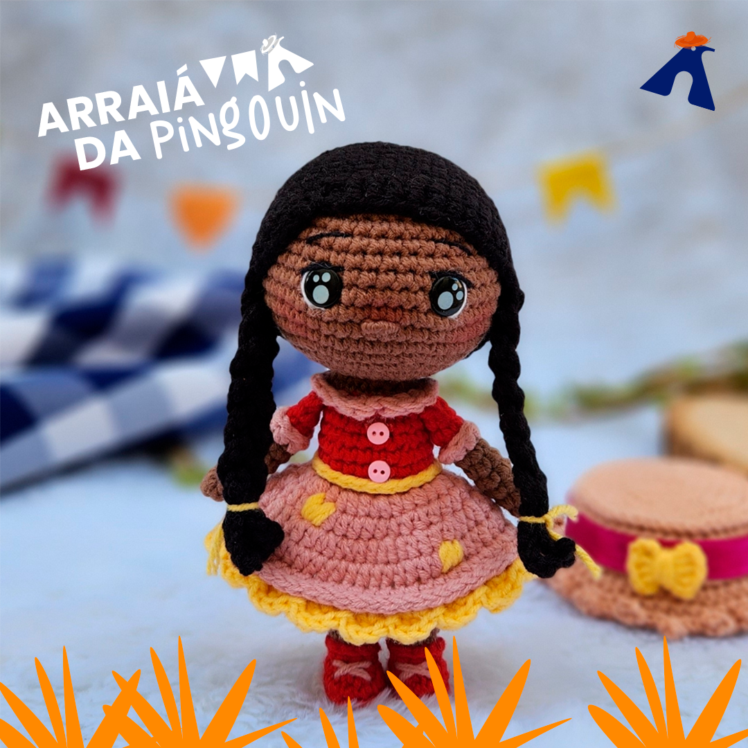 Moana Amigurumi Receita Completa