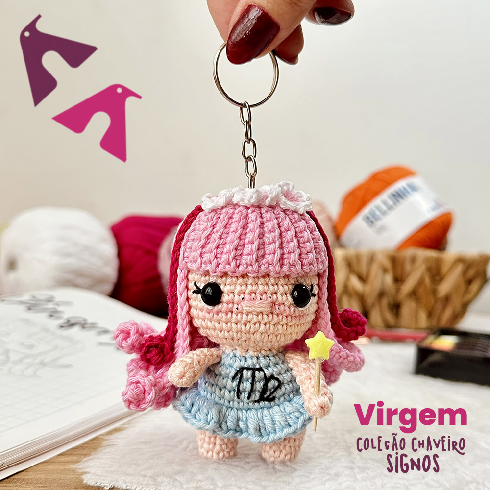 amigurumi signo virgem