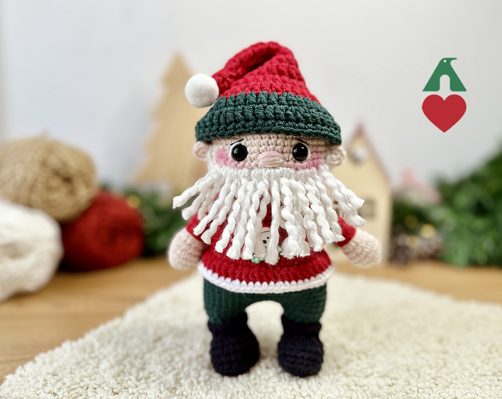 AMIGURUMI  PAPAI NOEL 