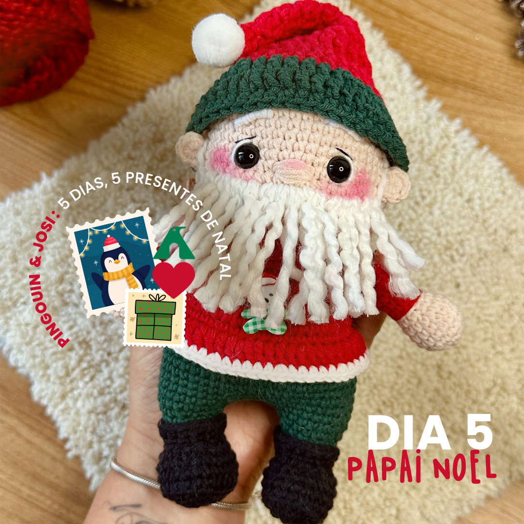 PAPAI NOEL AMIGURUMI