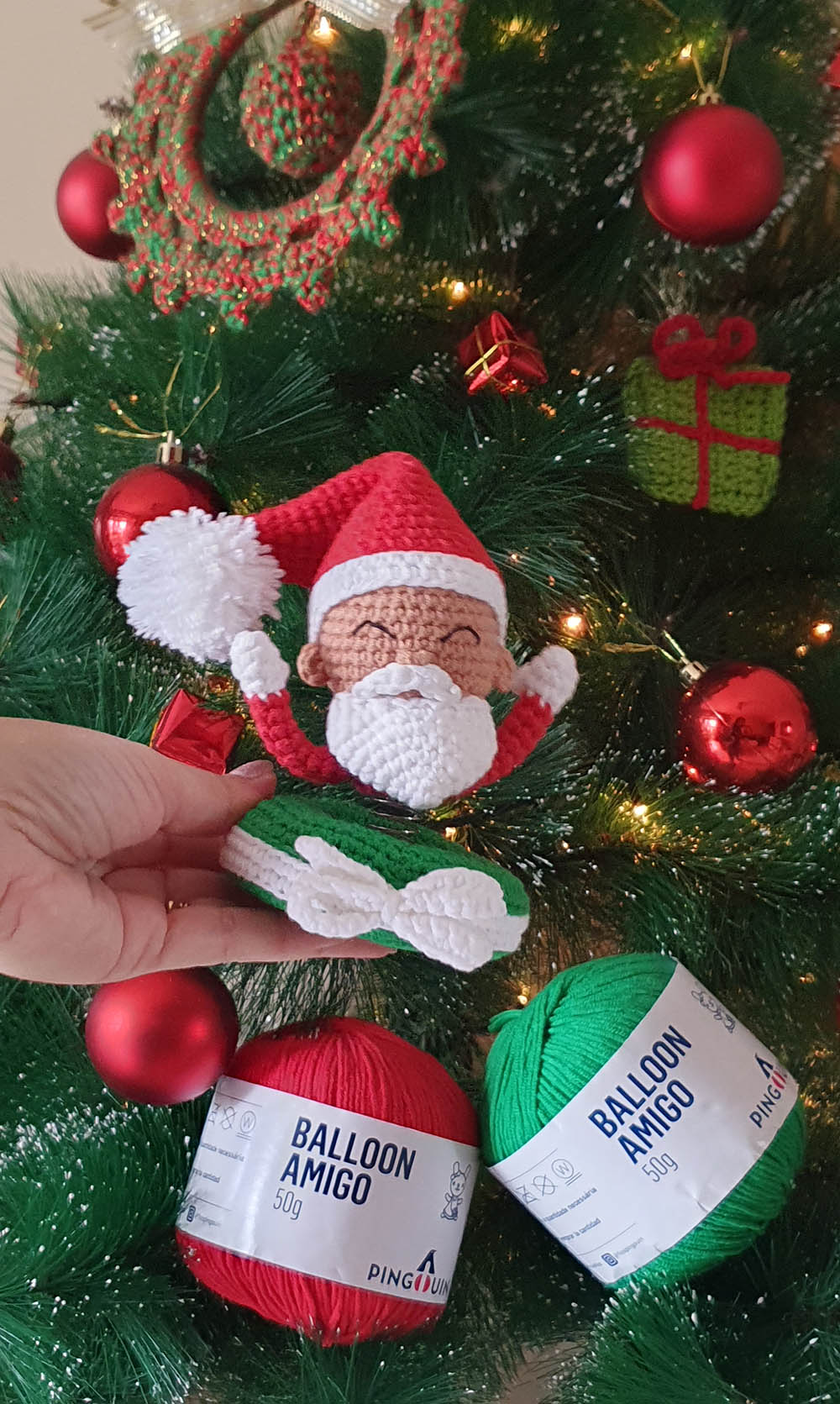 amigurumi papai noel 2