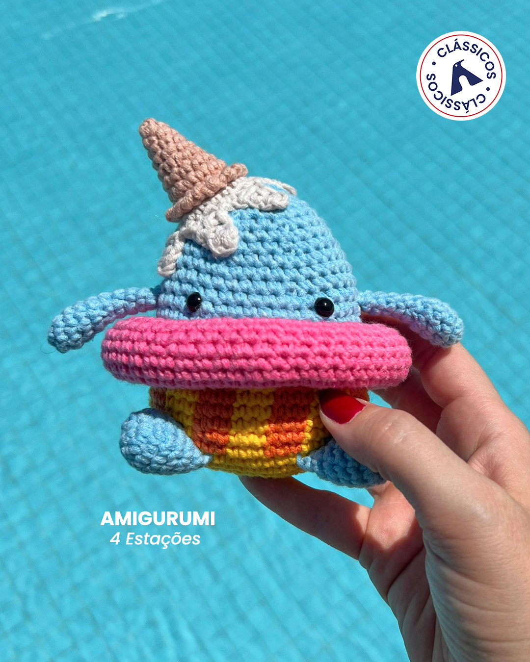 amigurumi verão 