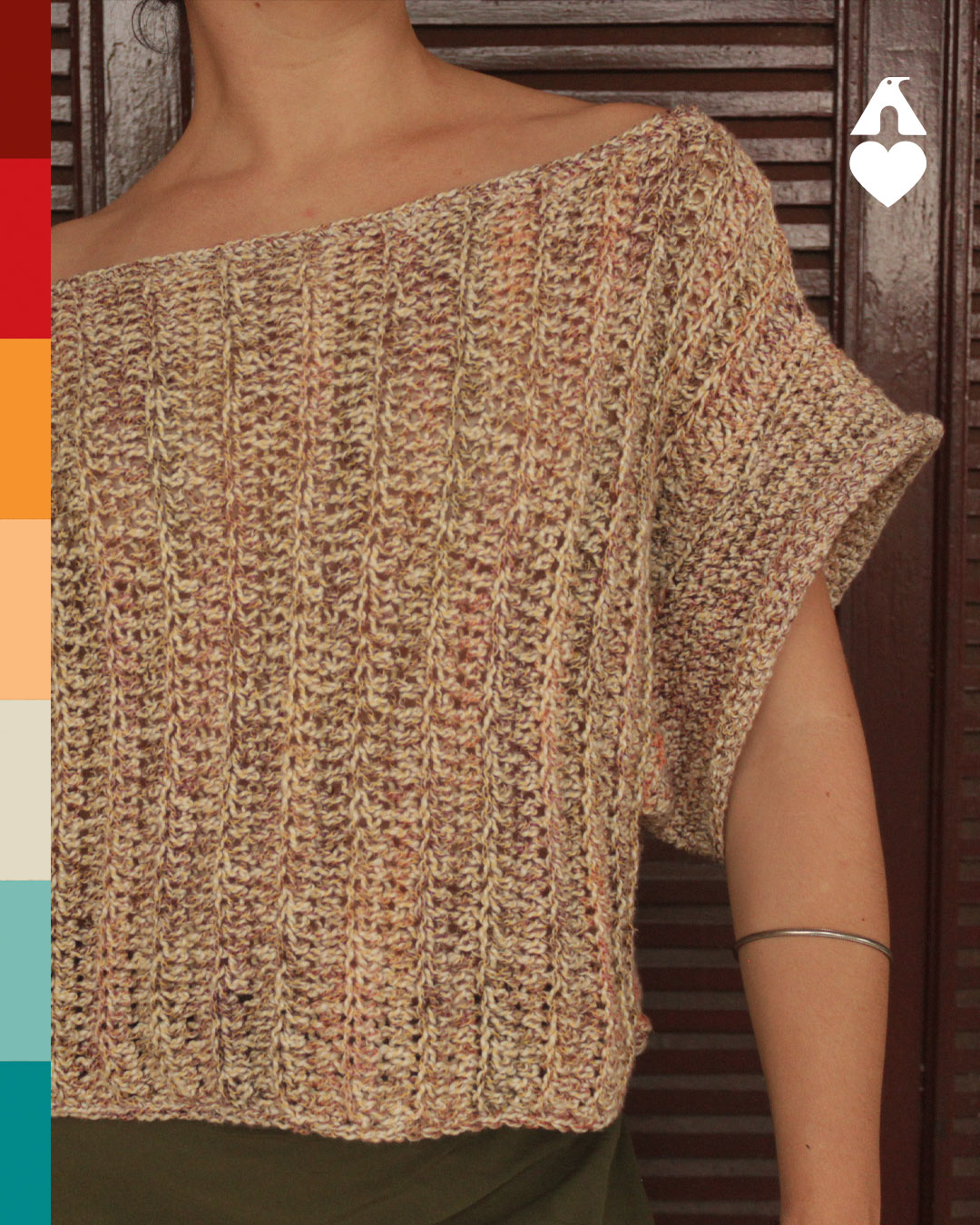 blusa croche