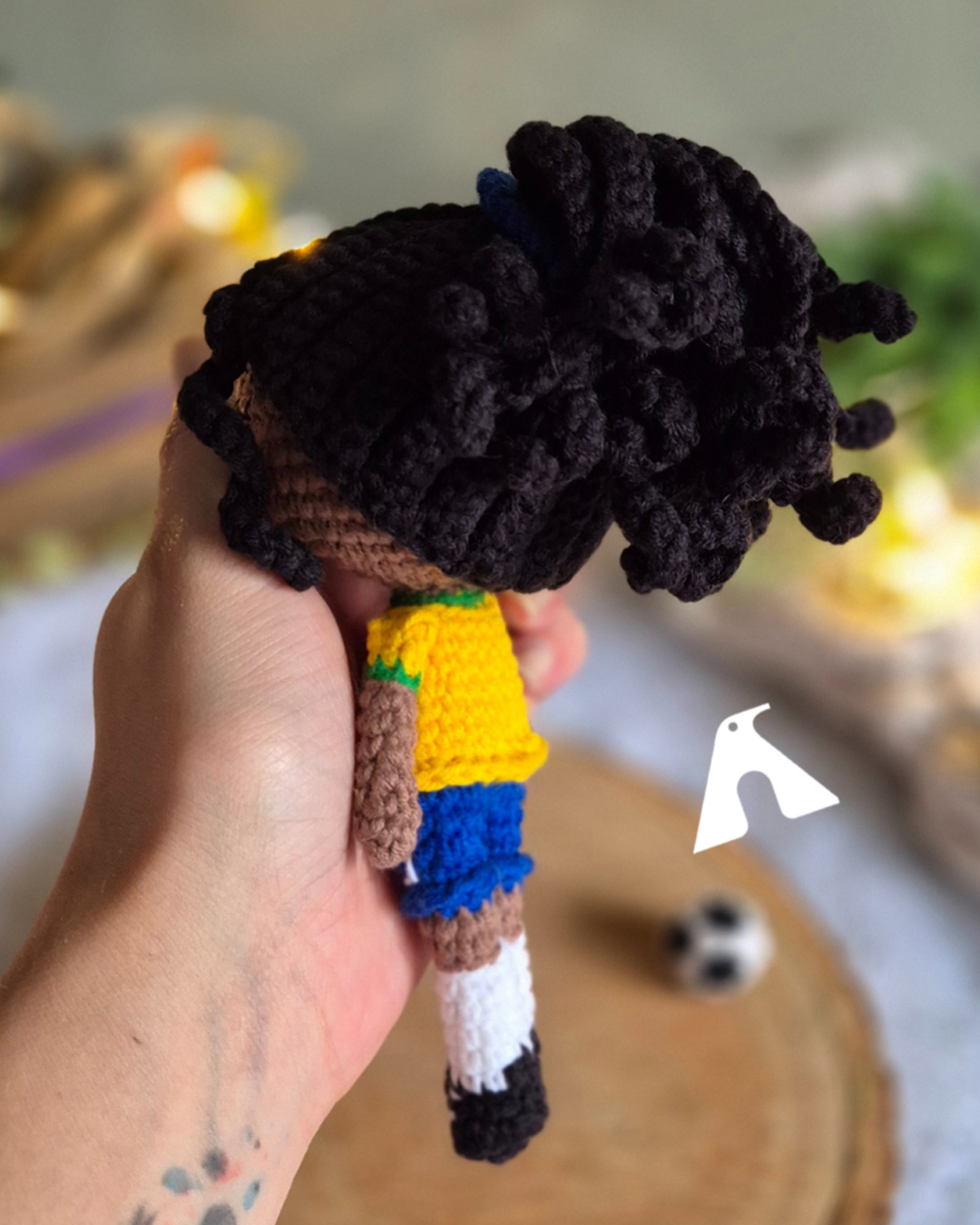 AMIGURUMI FUTEBOL