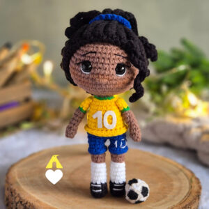 jogadora de futebol