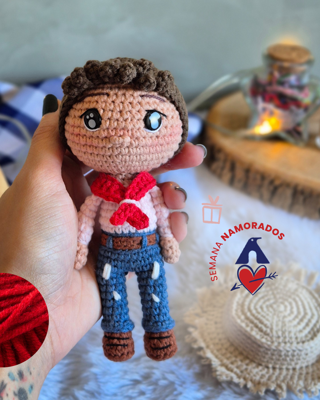 amigurumi namorados