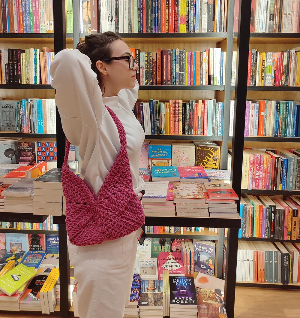 bolsa macrame