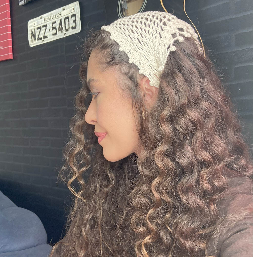 BANDANA CROCHÊ