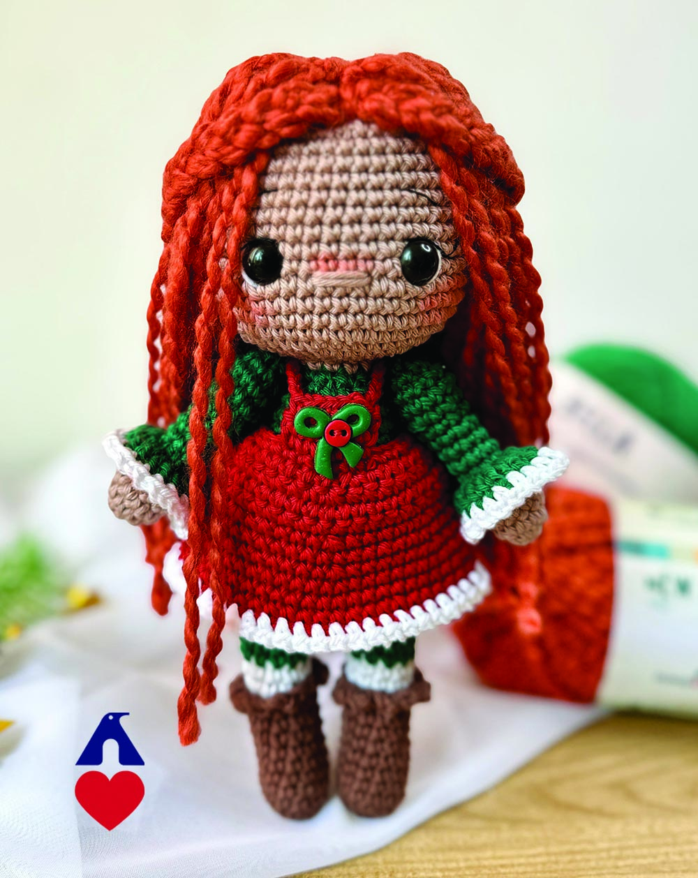 boneca amigurumi 