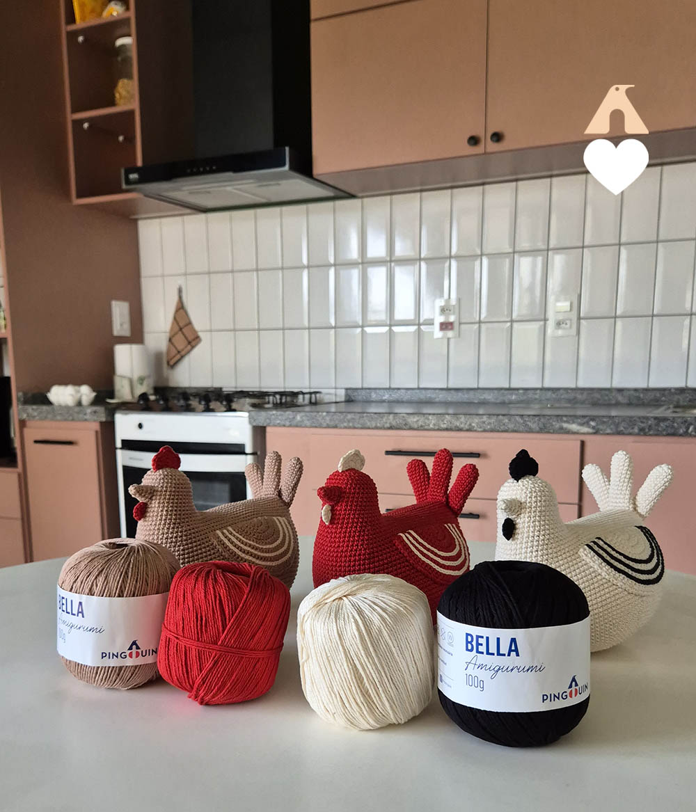 galinha decoração