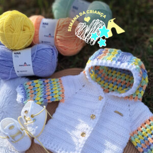 CASAQUINHO BABY CROCHE