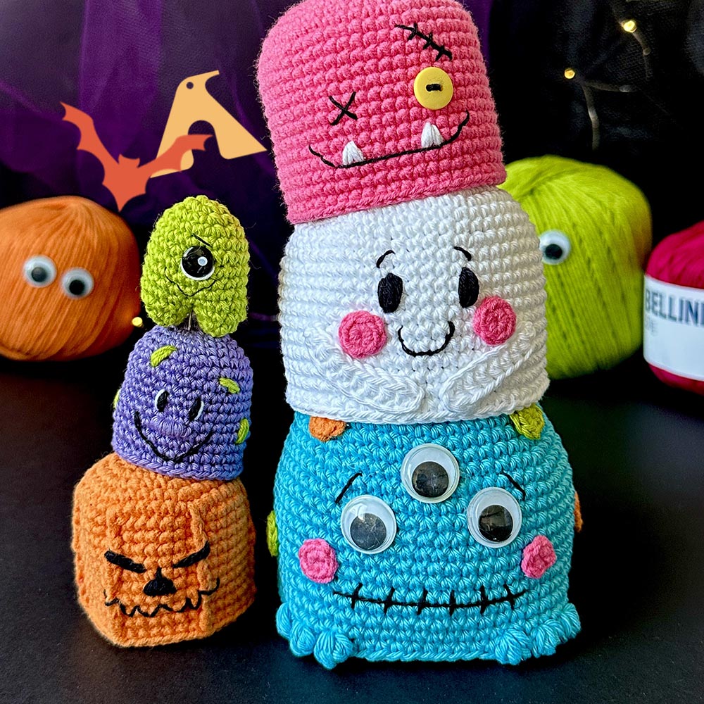 Monstro em crochê