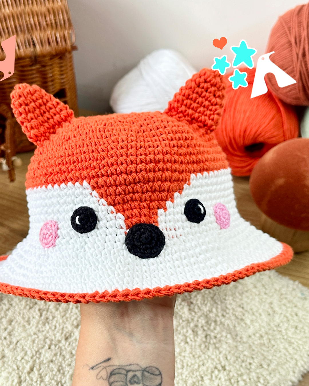 raposa croche 
