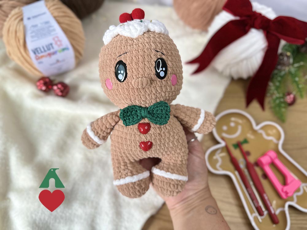 AMIGURUMI GINGERBREAD