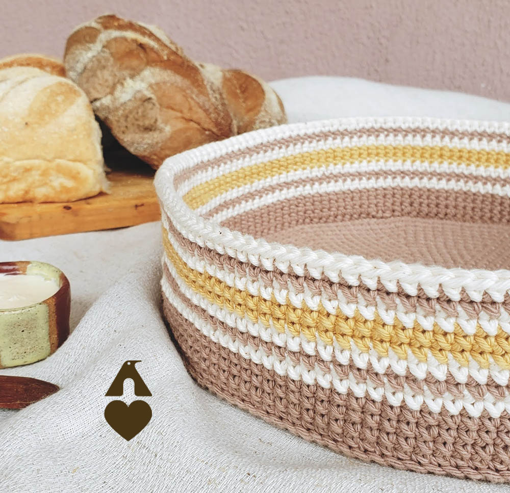 cesto pão croche