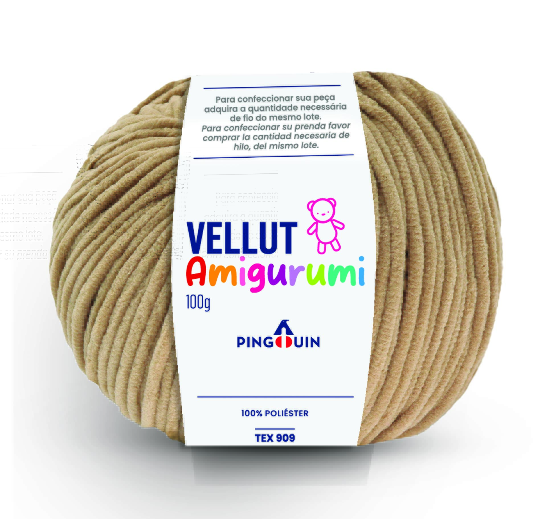 vellut amigurumi PINGOUIN