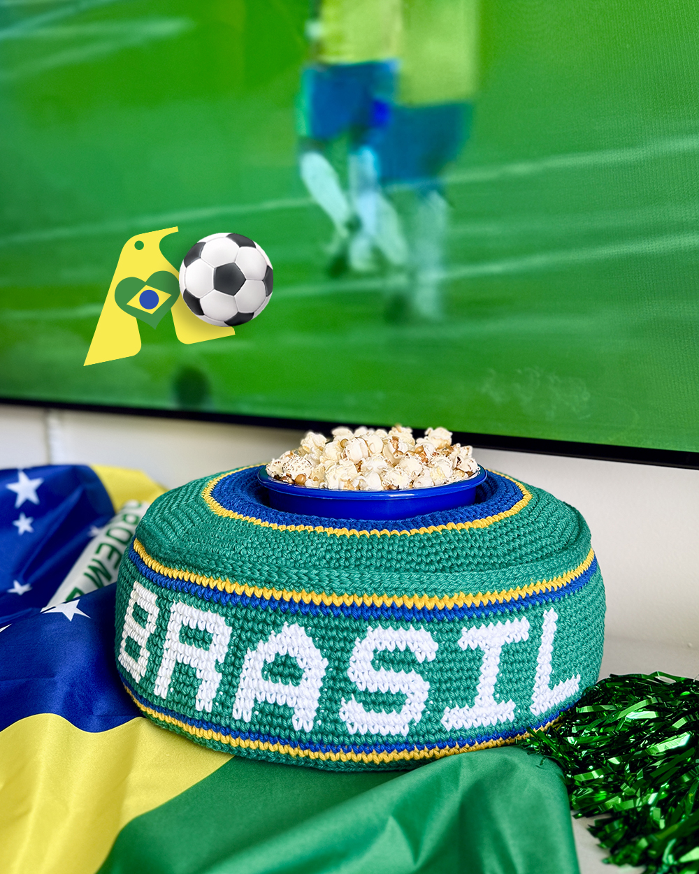 ALMOFADA PORTA PIPOCA  