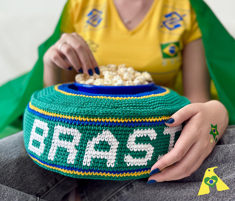 ALMOFADA PORTA PIPOCA  