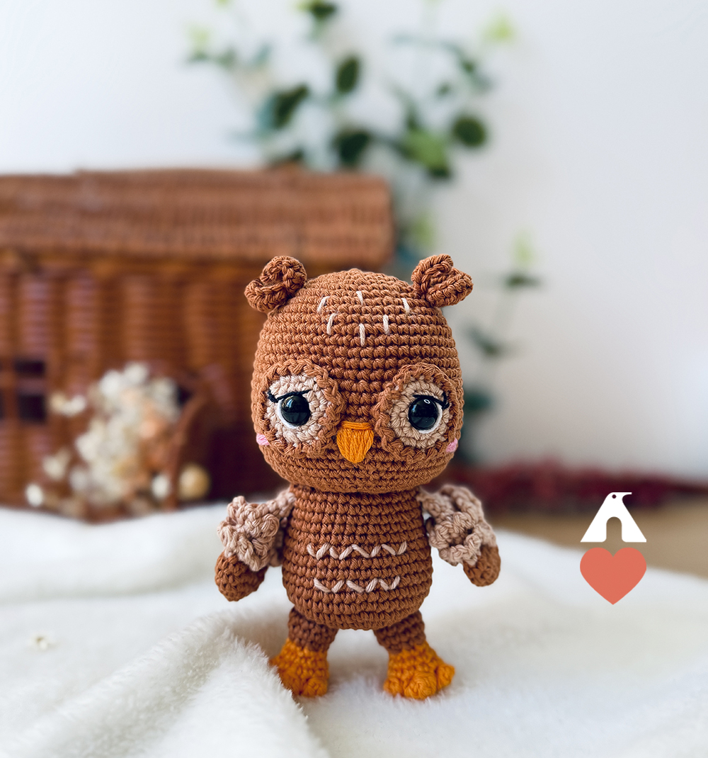 AMIGURUMI CORUJA 