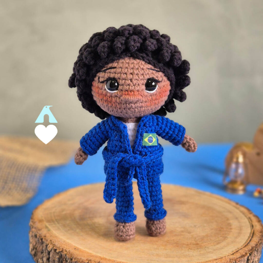amigurumi judoca