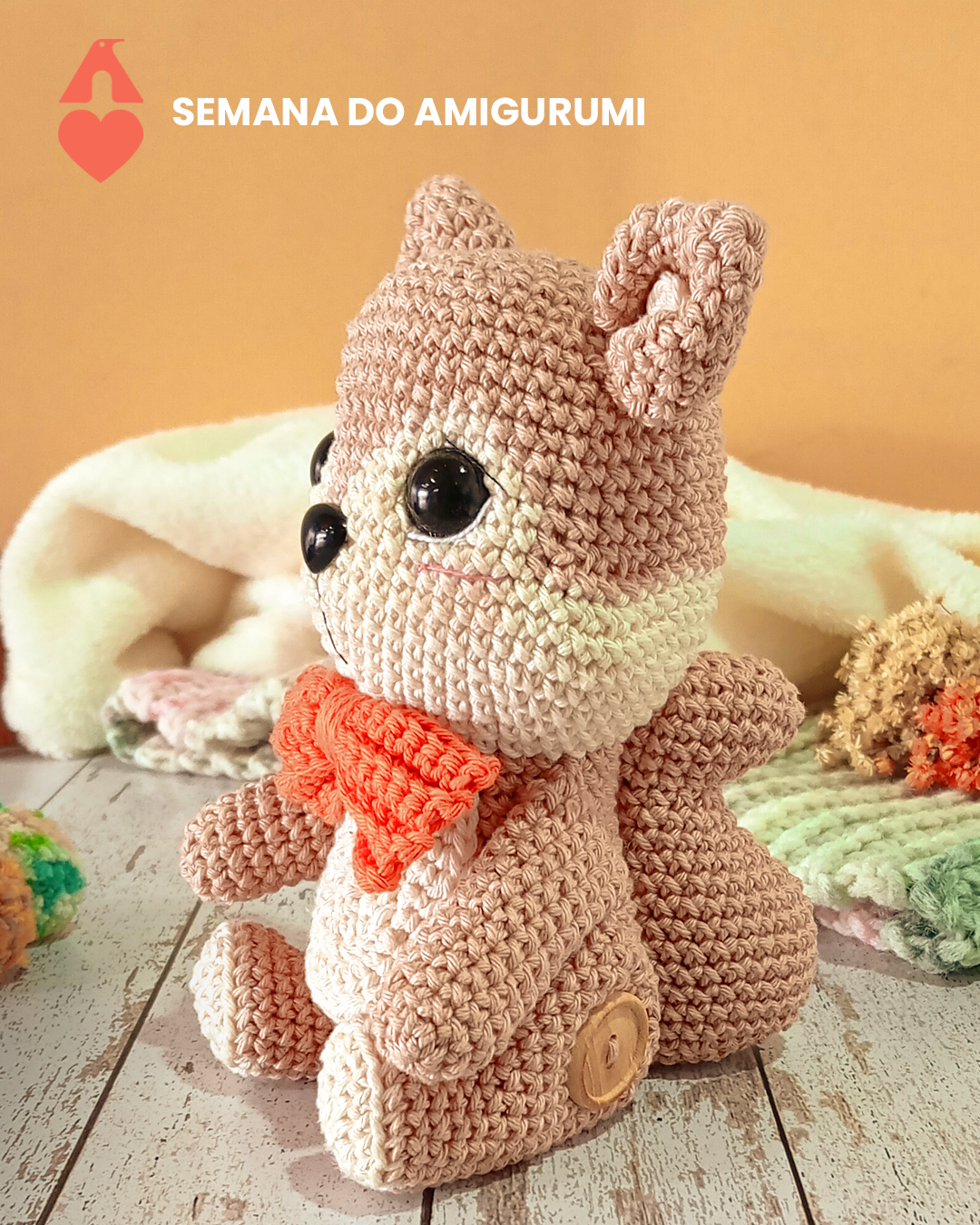 amigurumi esquilo