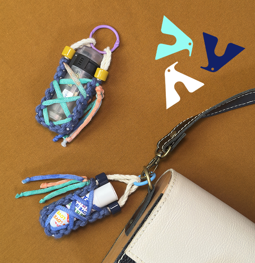 PORTA BATOM MACRAME