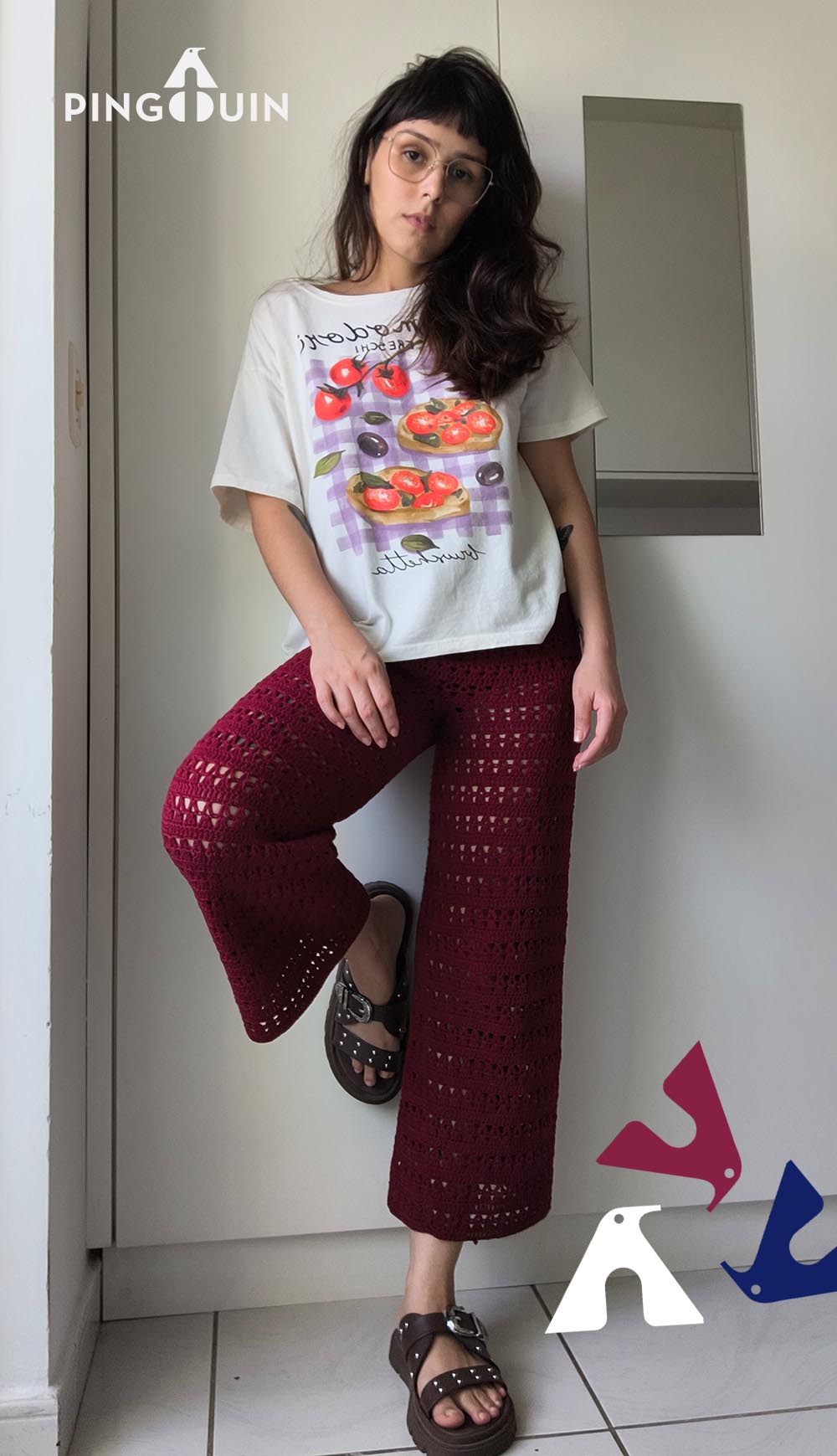 CALÇA CROCHE 