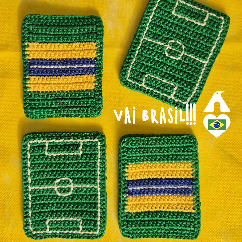 porta copo croche