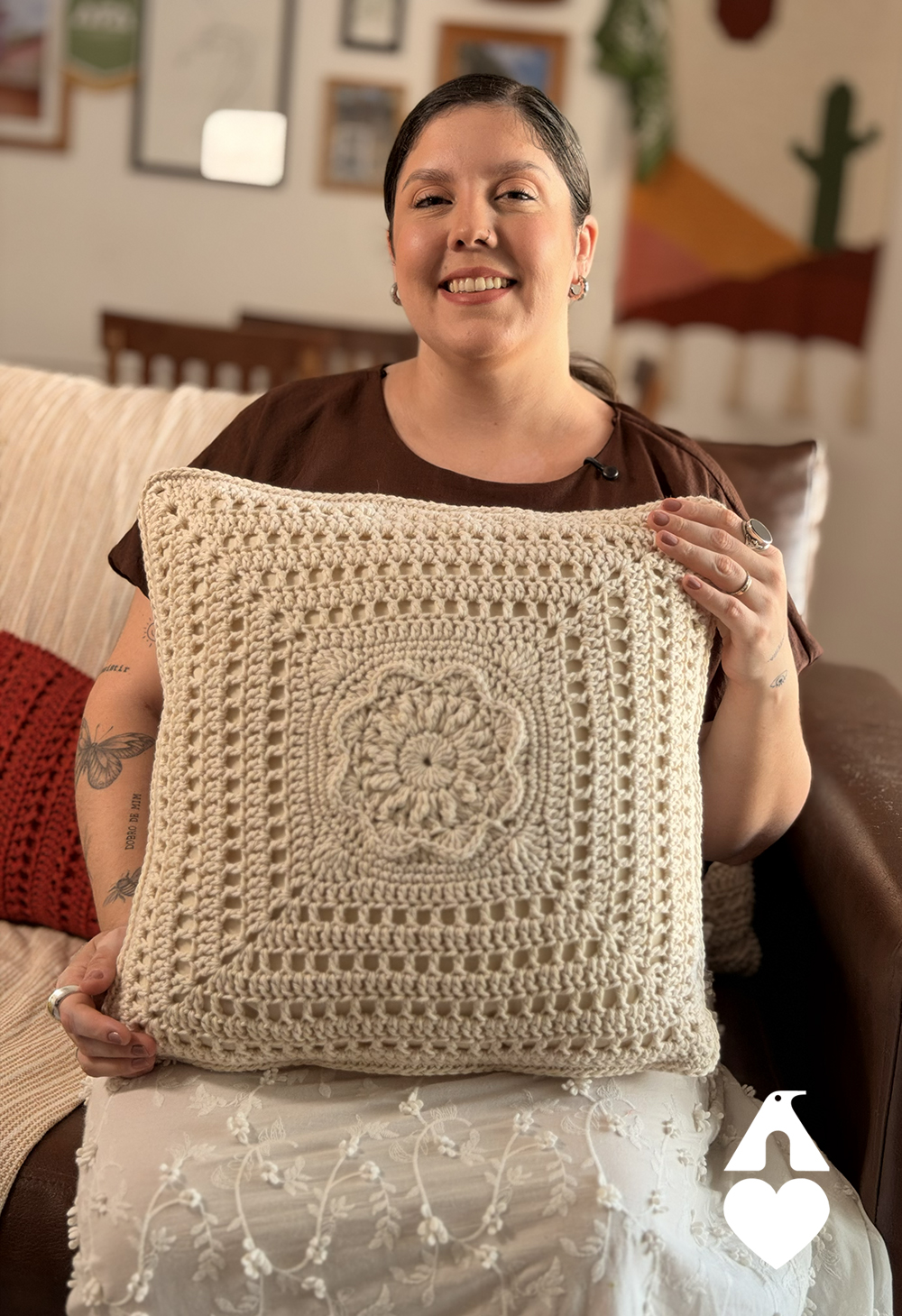 ALMOFADA CROCHE 