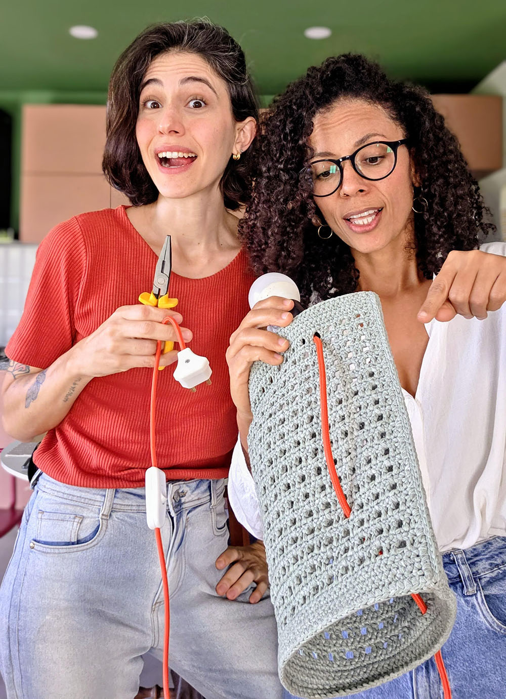 LUMINARIA CROCHE  