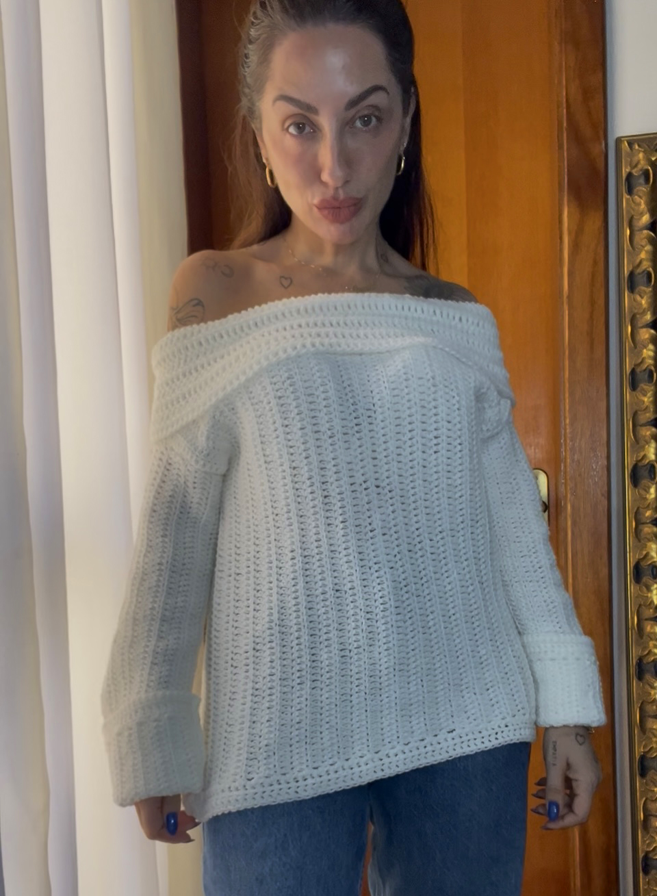 BLUSA CROCHE
