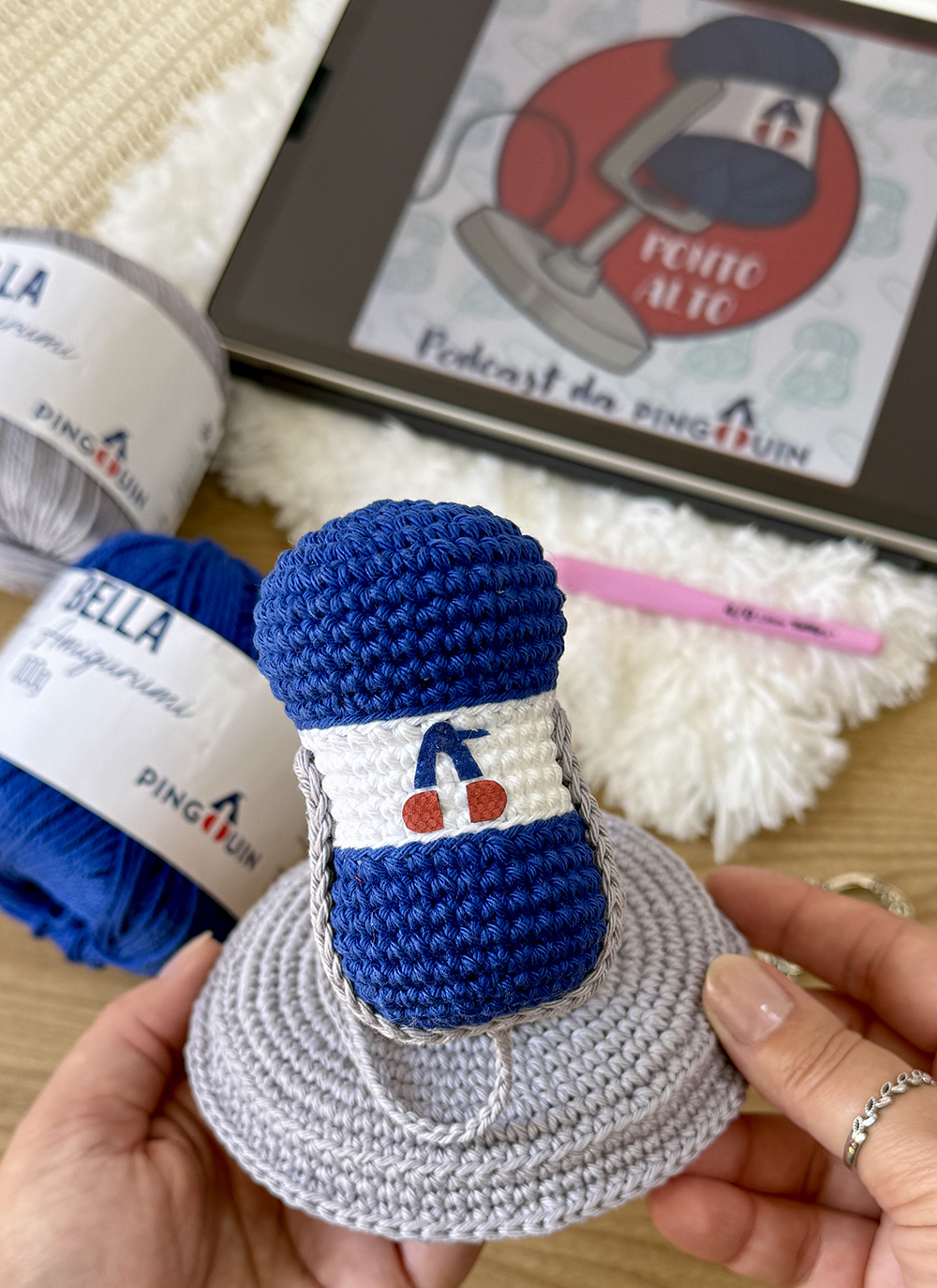 microfone croche